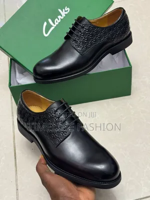 Clark's Premium Leather Oxford Men's Lace Up Shoes