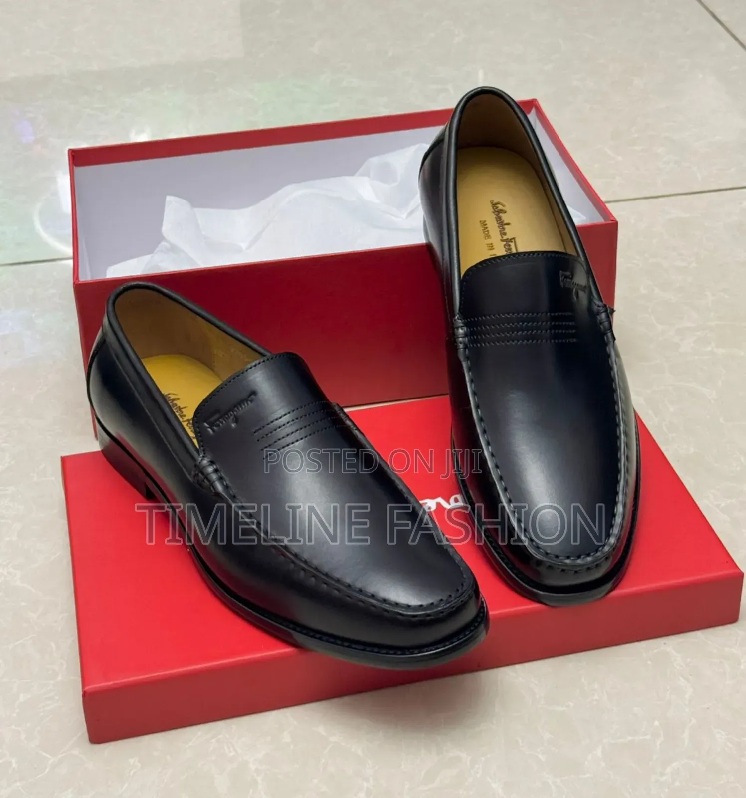 Salvatore Ferragamo Classic Versatile Office Stylish Shoes