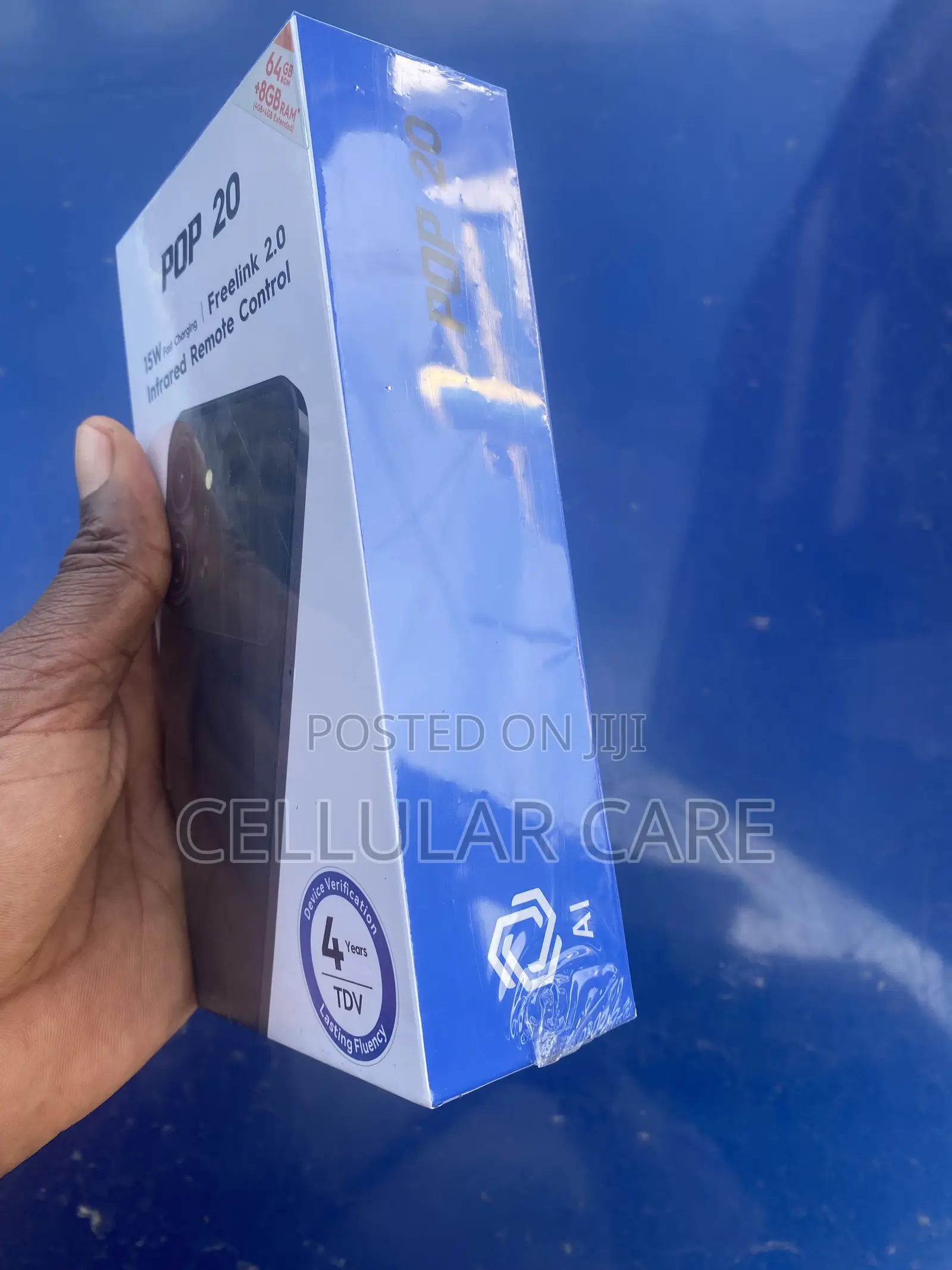 New Tecno Pop 20 64 GB Black