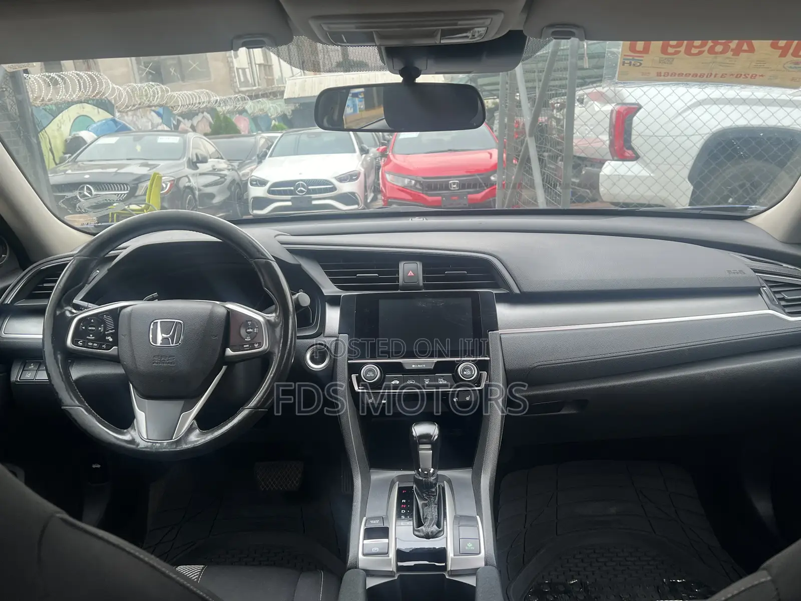 Honda Civic EX Sedan 2018 Blue