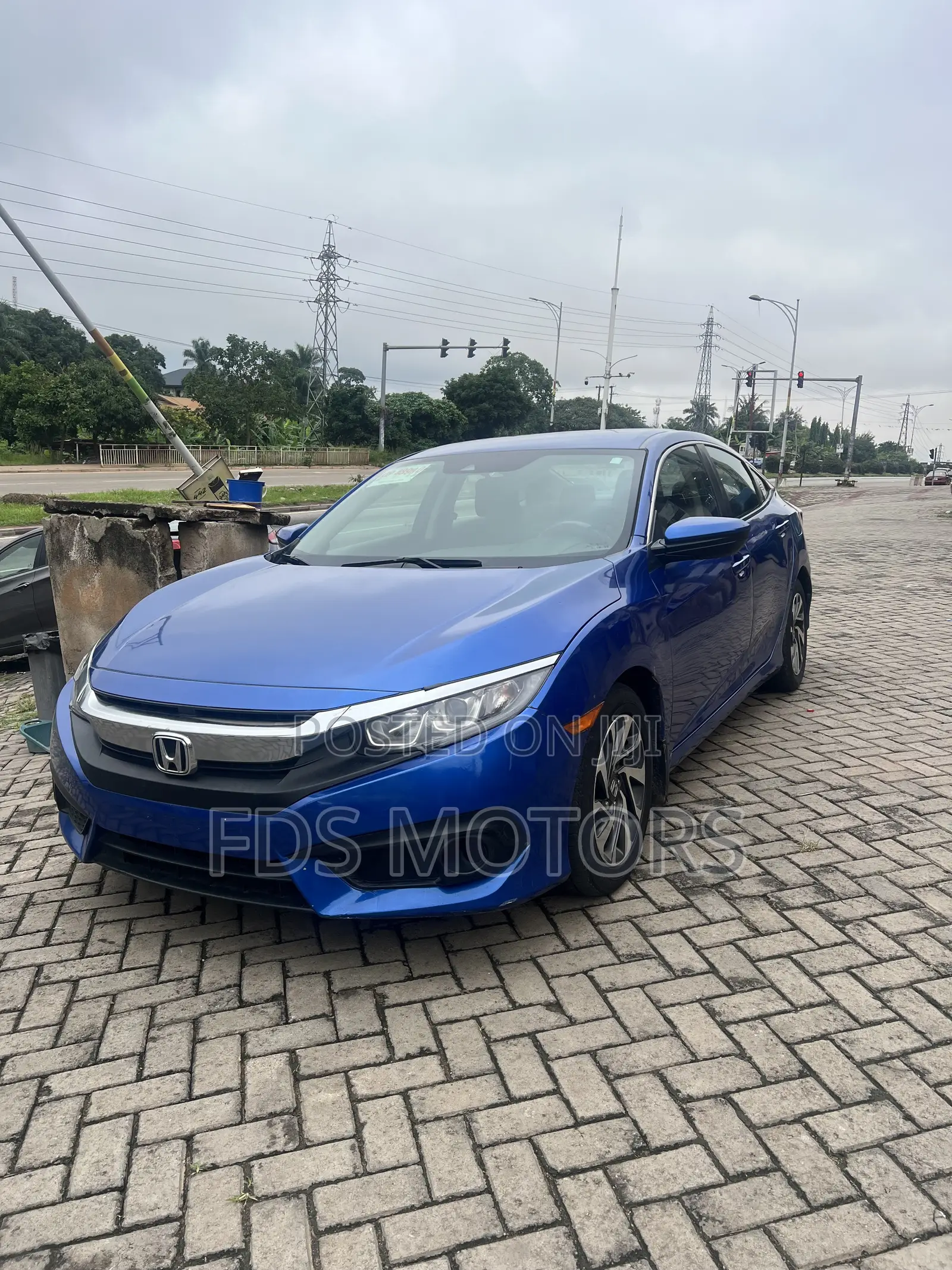 Honda Civic EX Sedan 2018 Blue
