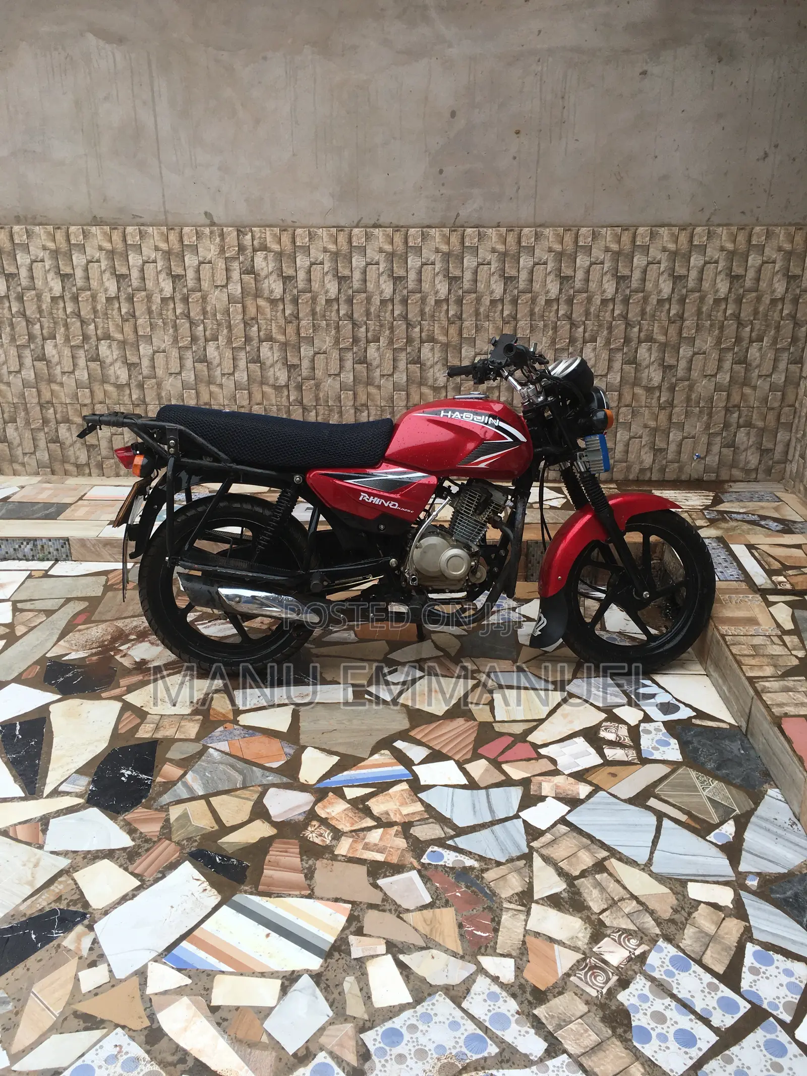 Haojin HJ125 2024 Red