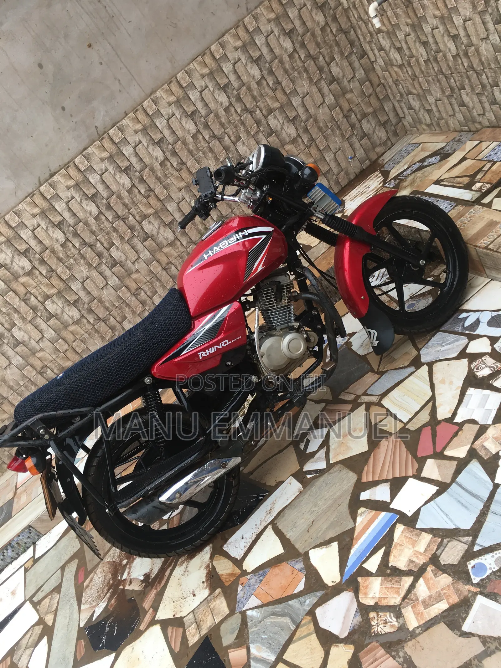 Haojin HJ125 2024 Red