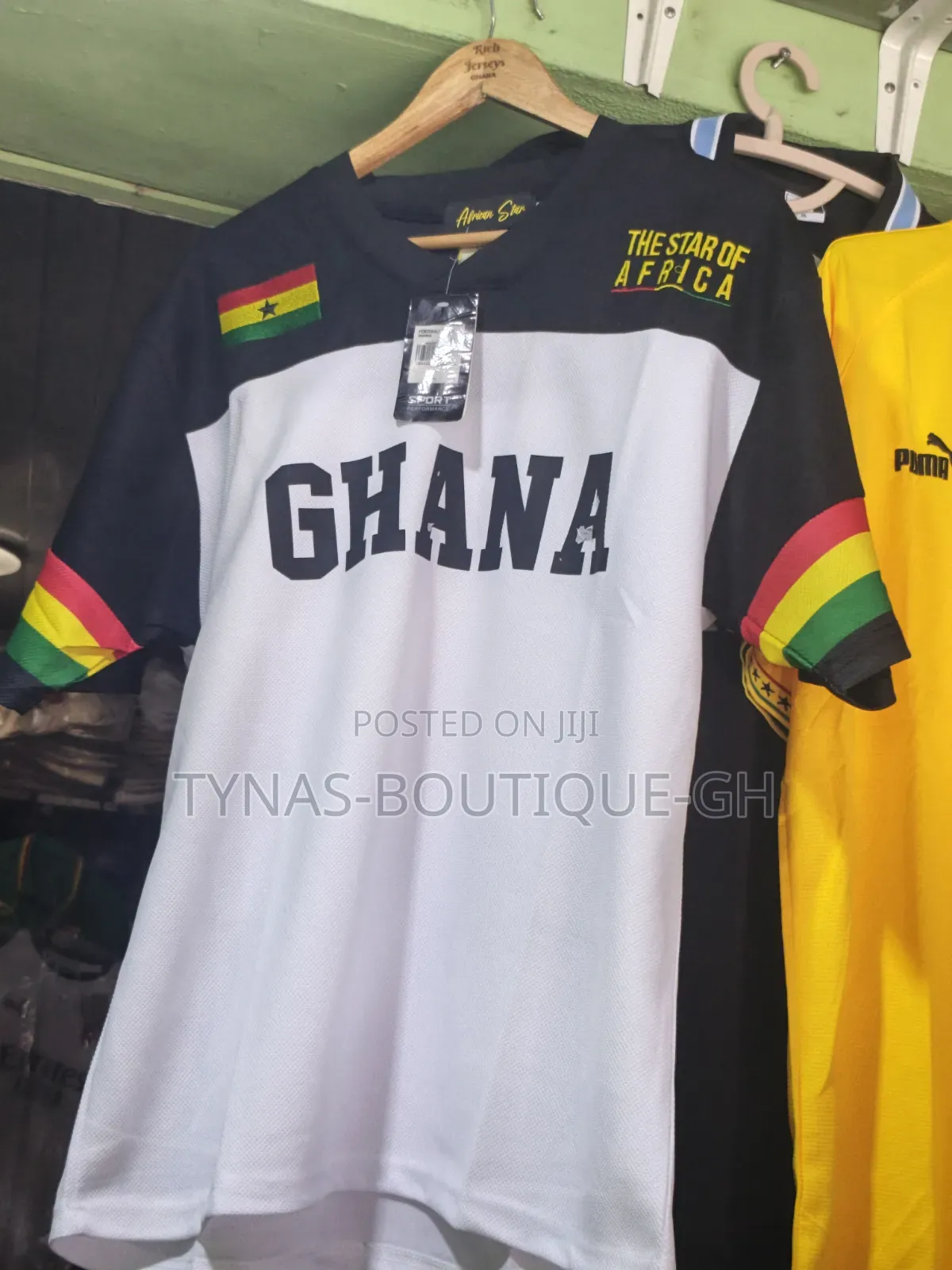 Black Stars Jersey