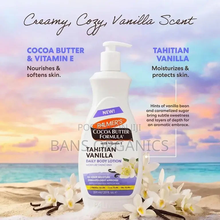 Palmers Tahitian Vanilla Body Lotion 400ml/13 Fl. Oz