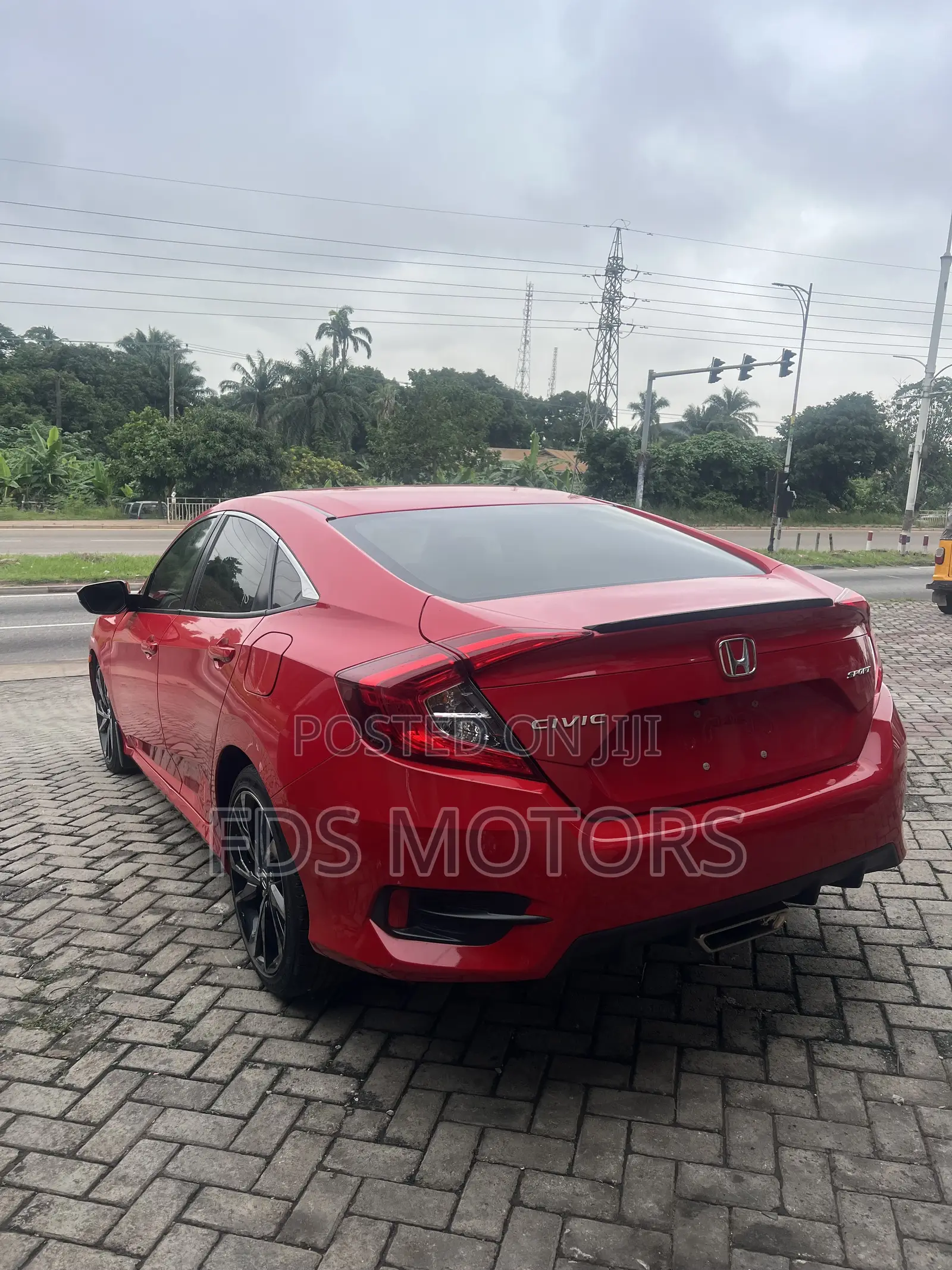 Honda Civic Sport Sedan 2020 Red
