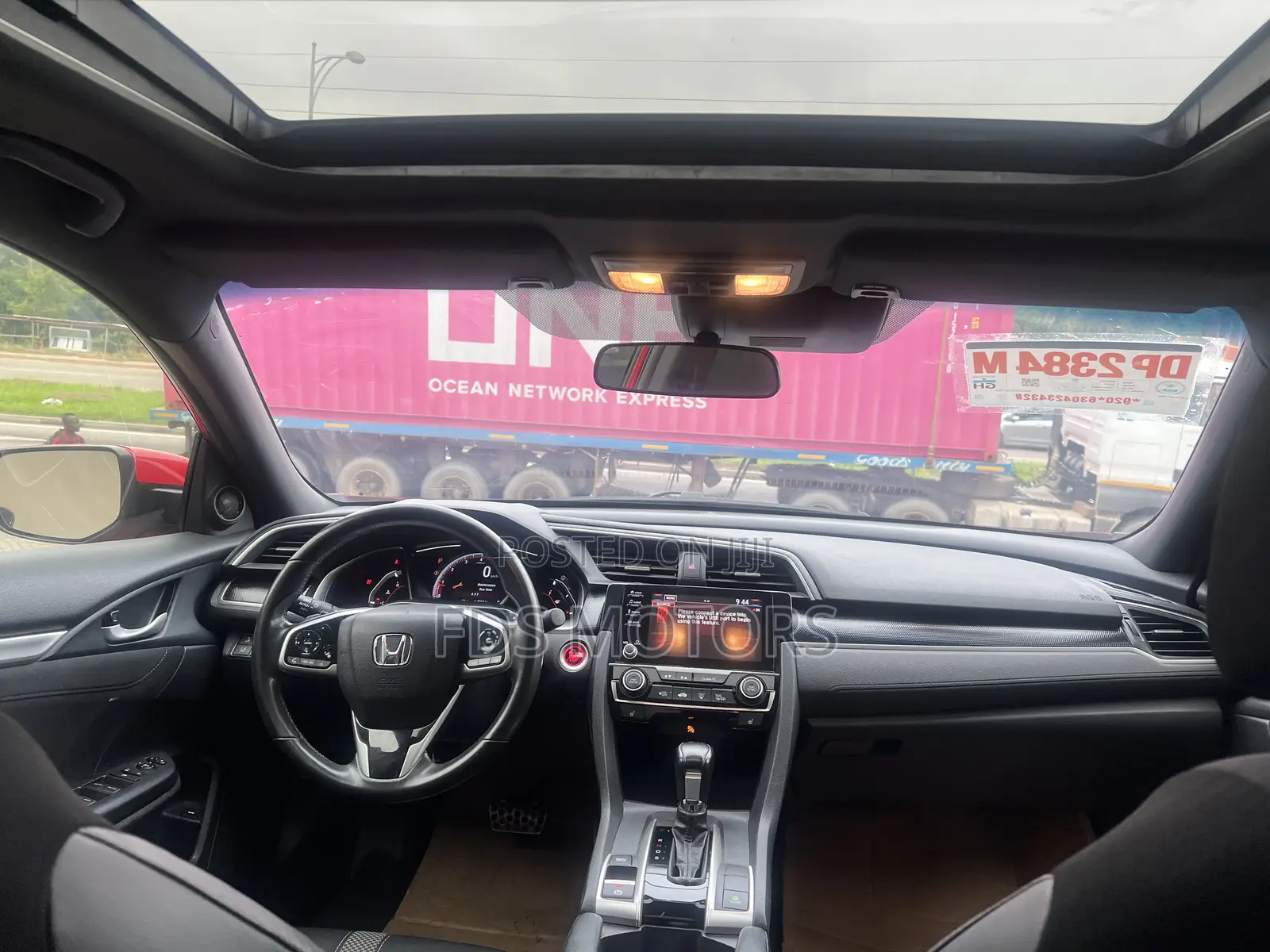 Honda Civic Sport Sedan 2020 Red