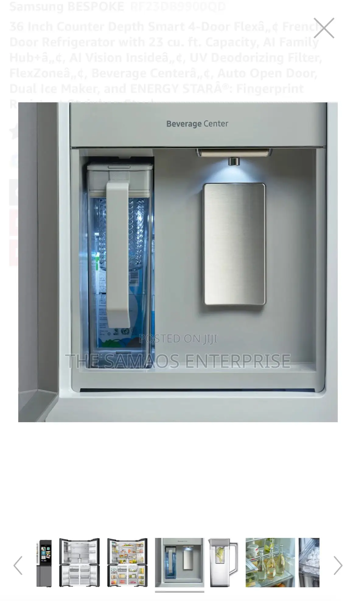 Samsung Bespoke 4-Door Fridge