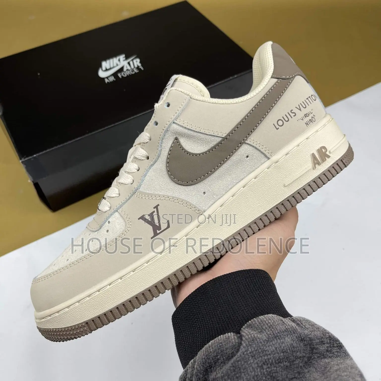 Nike Air Force 1 Low Louis Vuitton Custom Sneaker