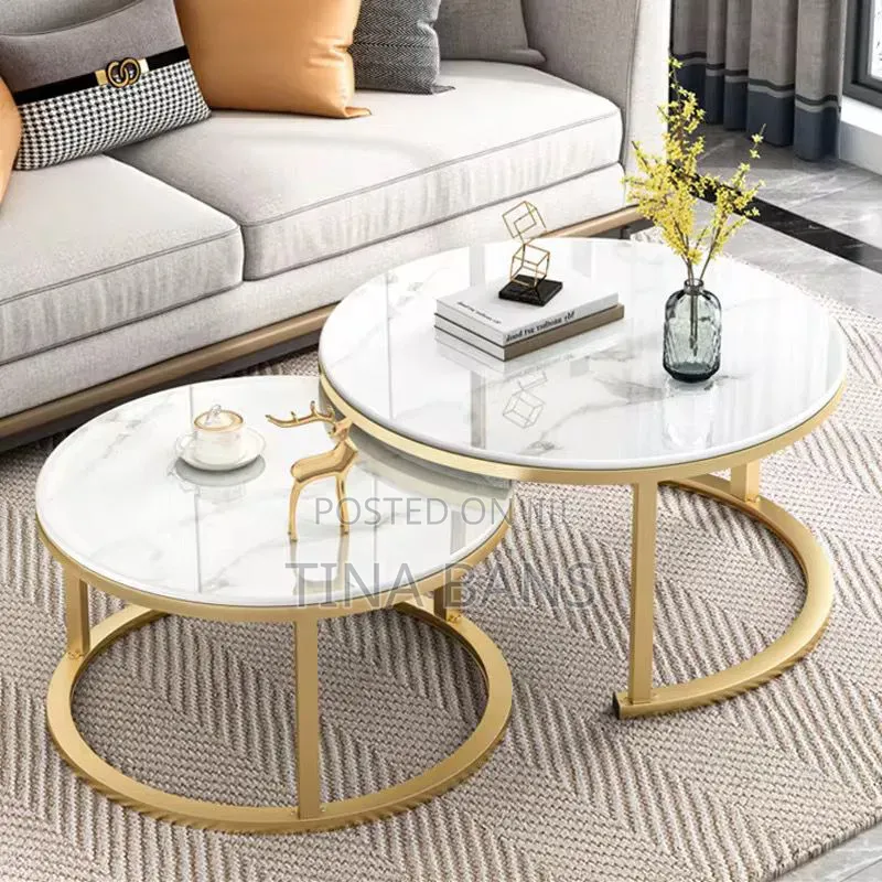 2 in 1 Marble Centre Table