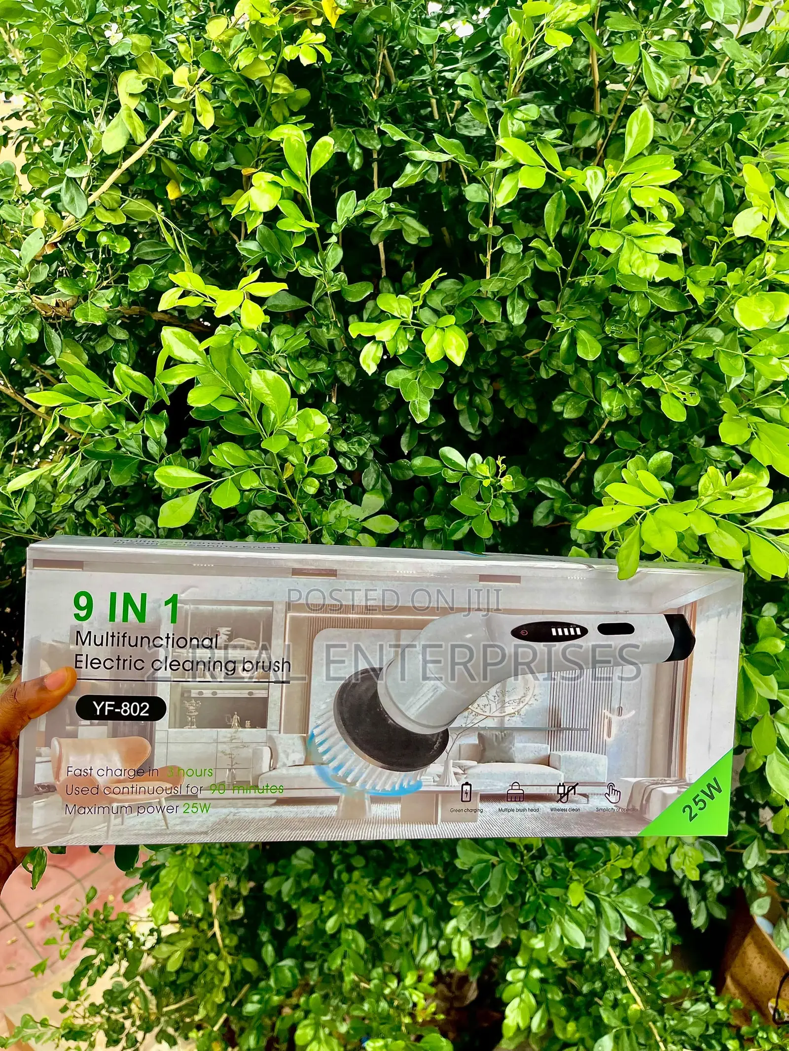 Electric Scrubbing Brush 9 in 1