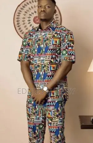Customize African Print Shirt And Down