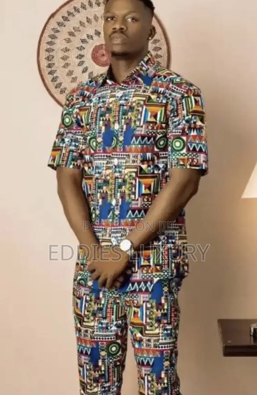 Customize African Print Shirt And Down