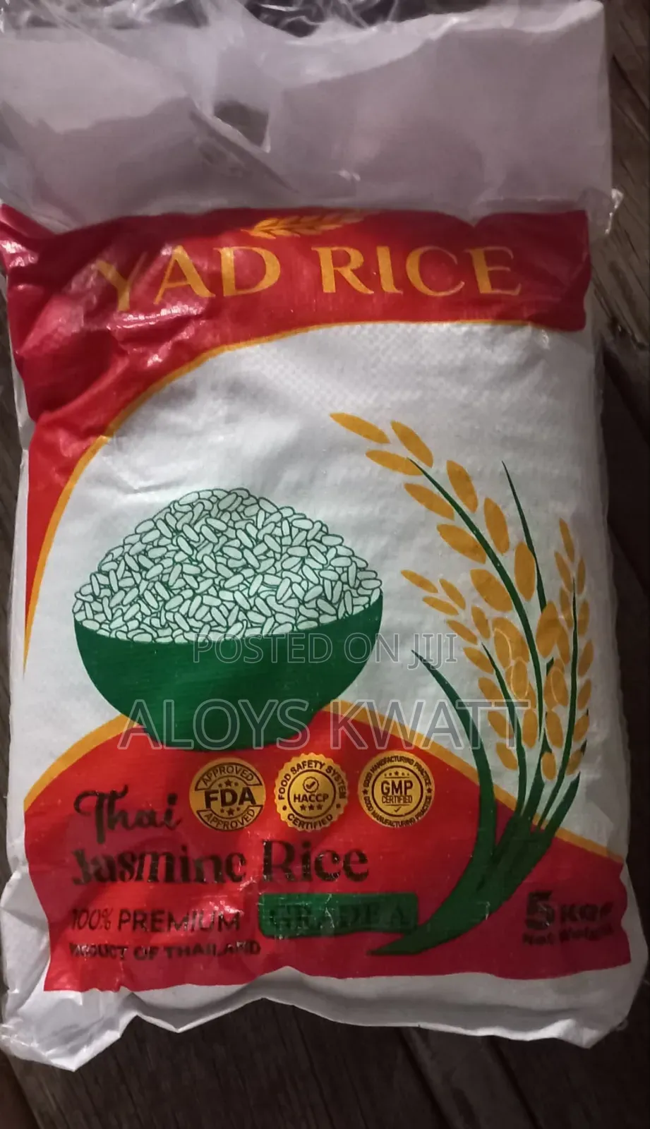 Thai Jasmine Rice From Thailand