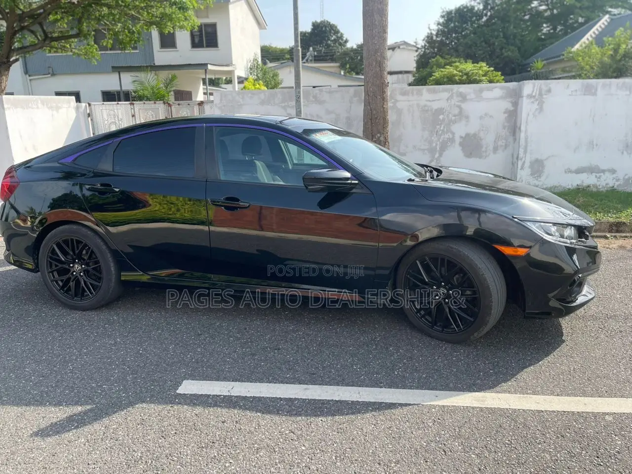 Honda Civic Sport Sedan 2020 Black