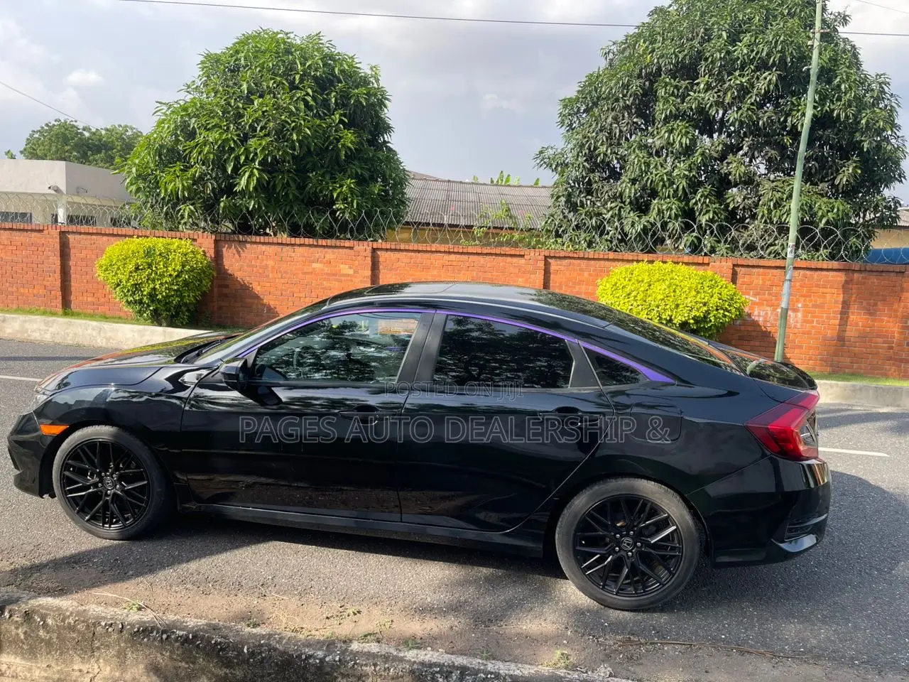 Honda Civic Sport Sedan 2020 Black