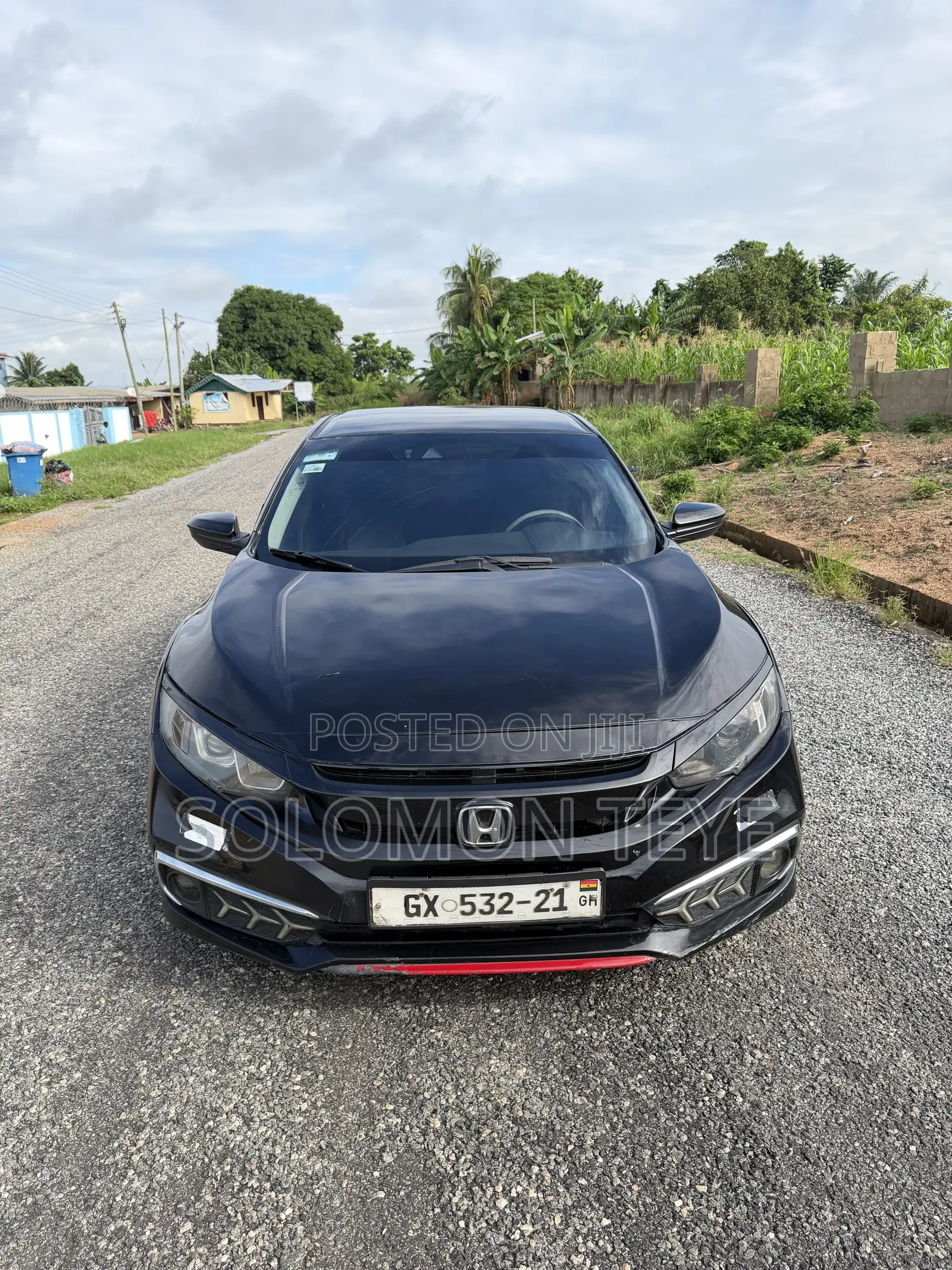Honda Civic LX Sedan 2019 Black