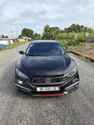 Honda Civic LX Sedan 2019 Black