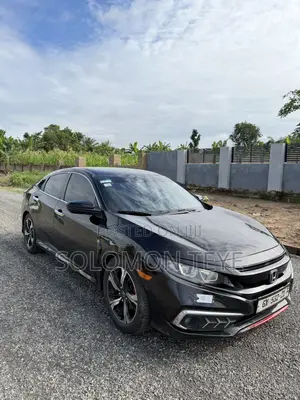 Honda Civic LX Sedan 2019 Black