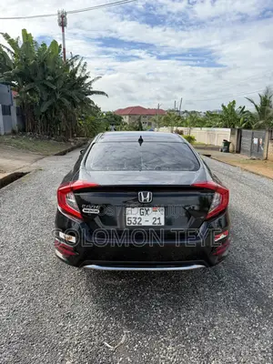 Honda Civic LX Sedan 2019 Black