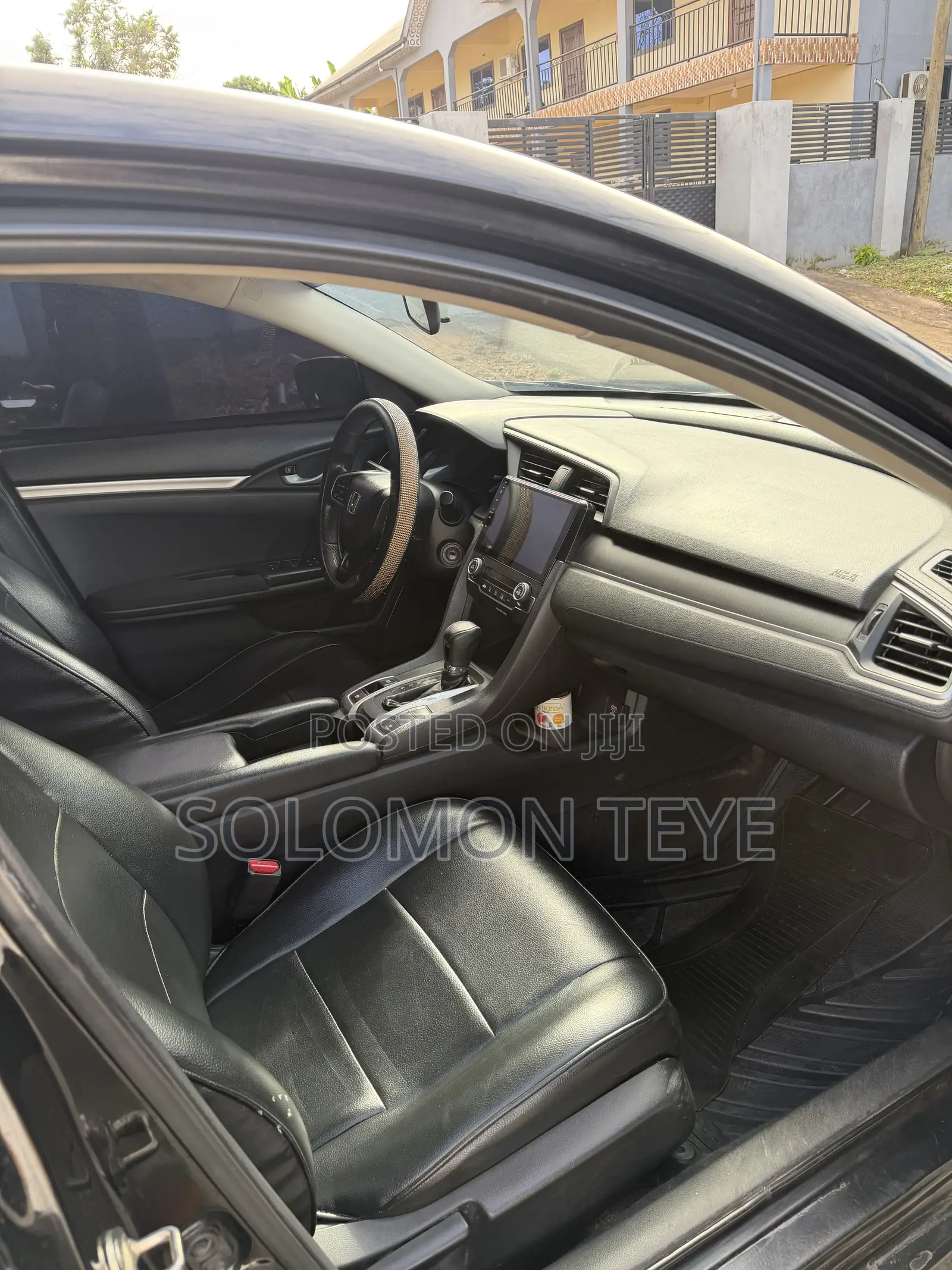 Honda Civic LX Sedan 2019 Black