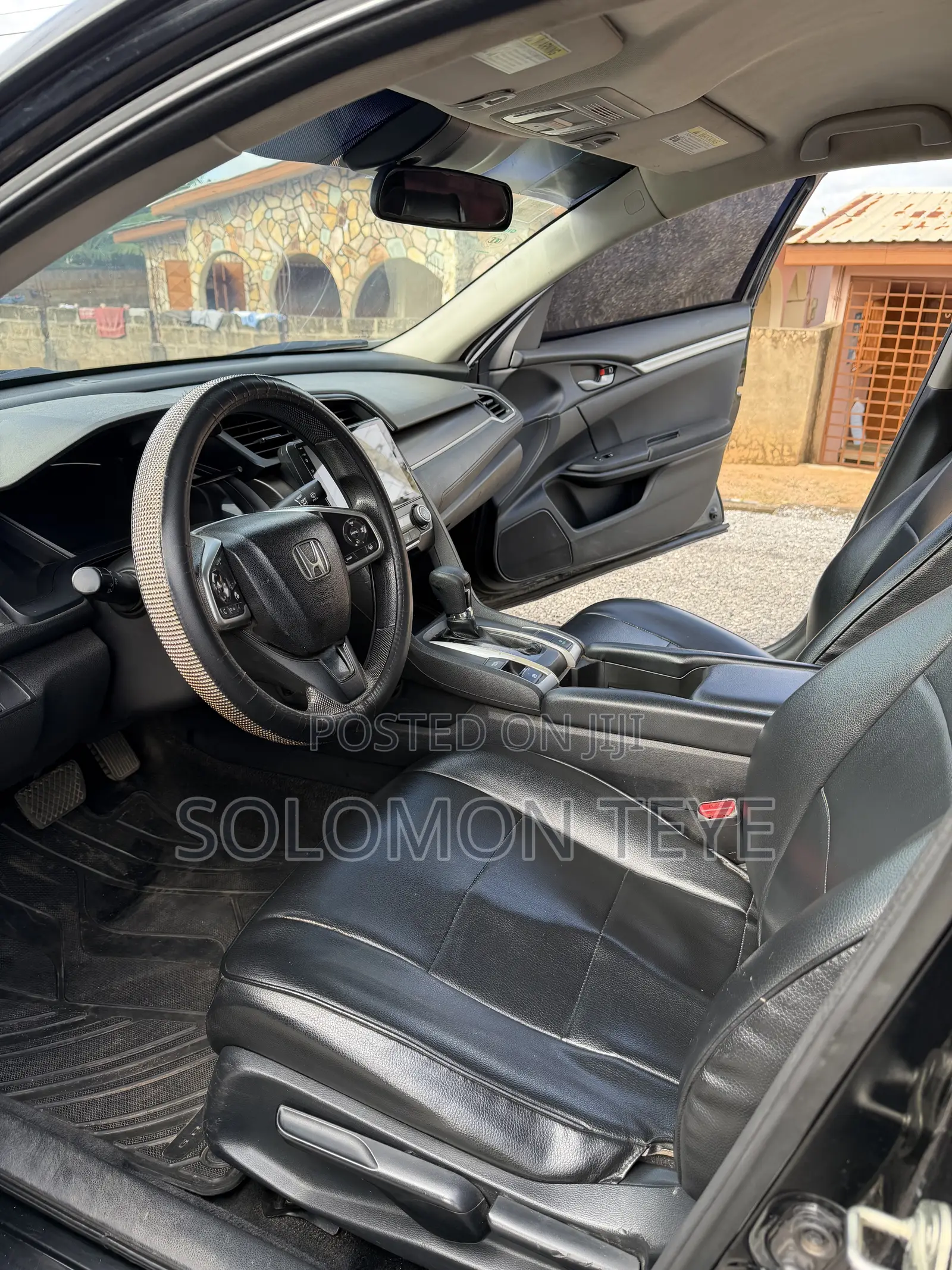 Honda Civic LX Sedan 2019 Black
