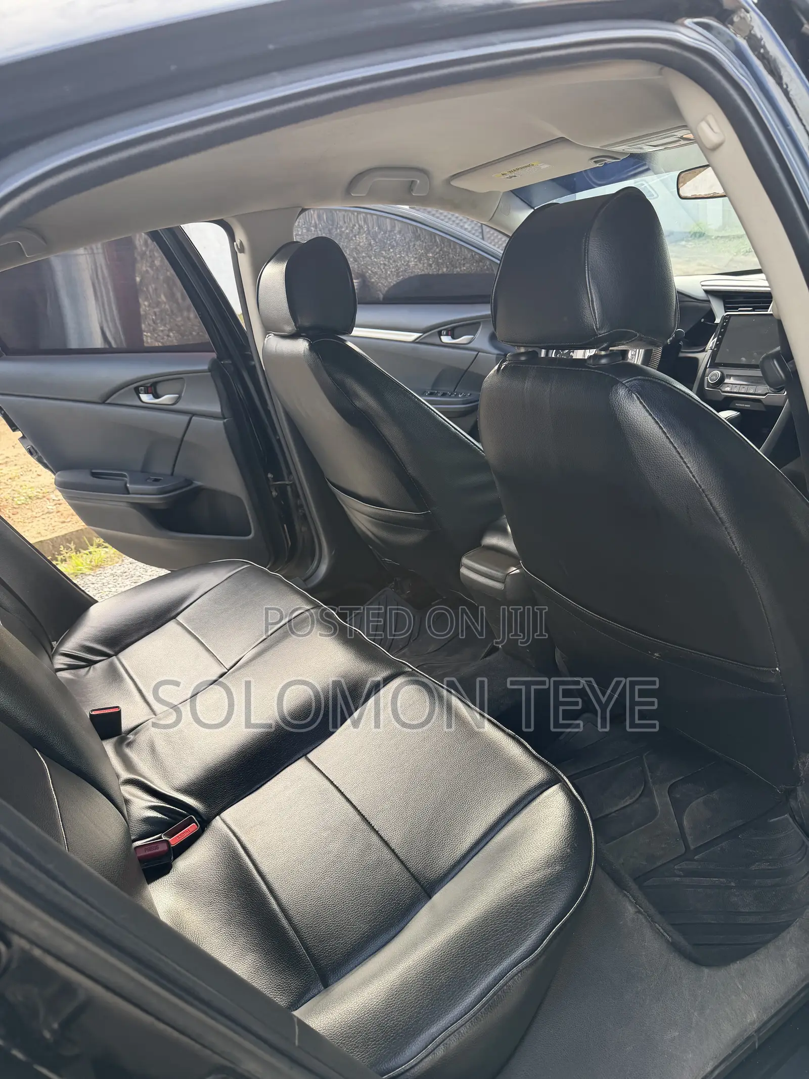 Honda Civic LX Sedan 2019 Black