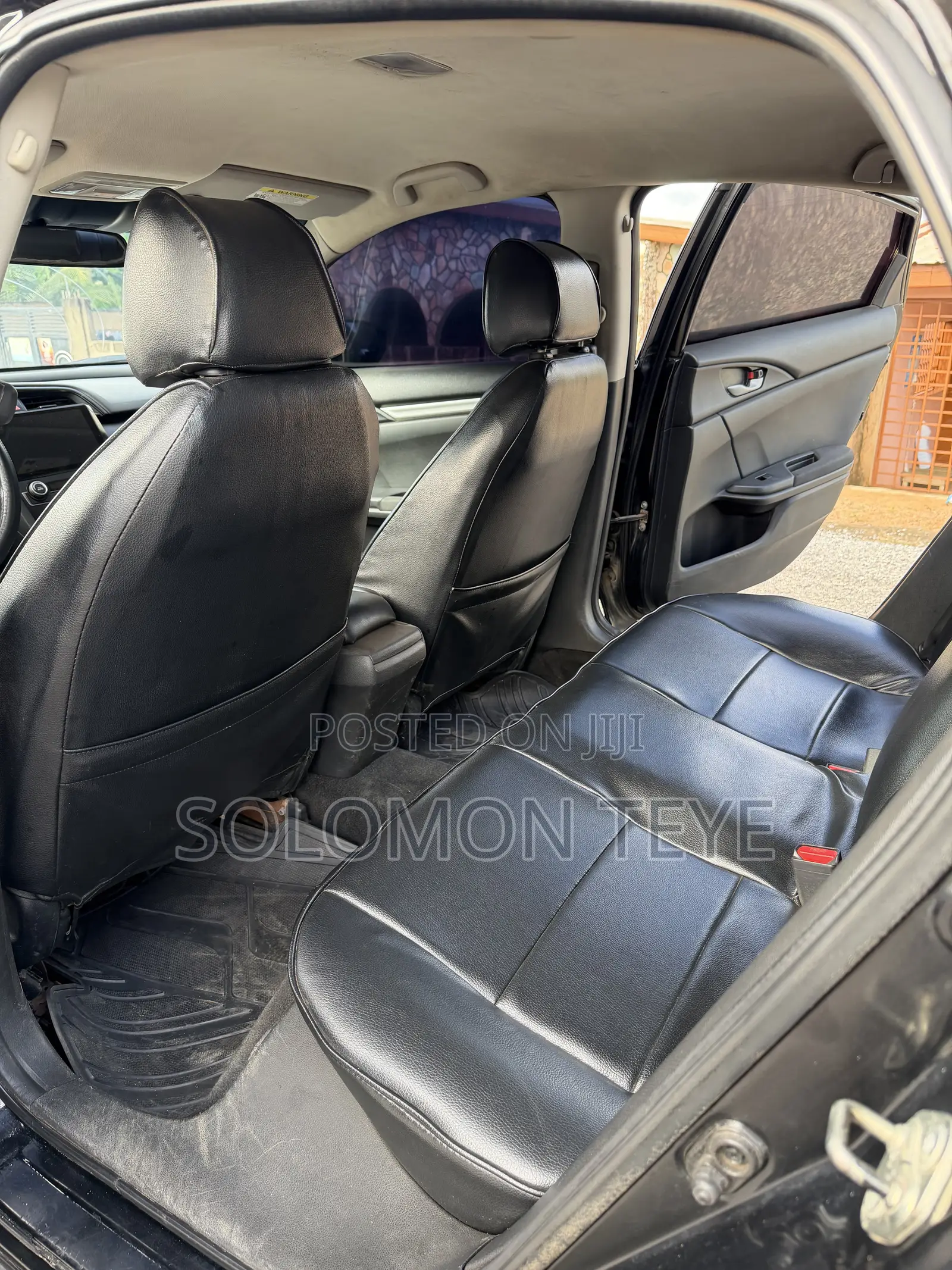 Honda Civic LX Sedan 2019 Black