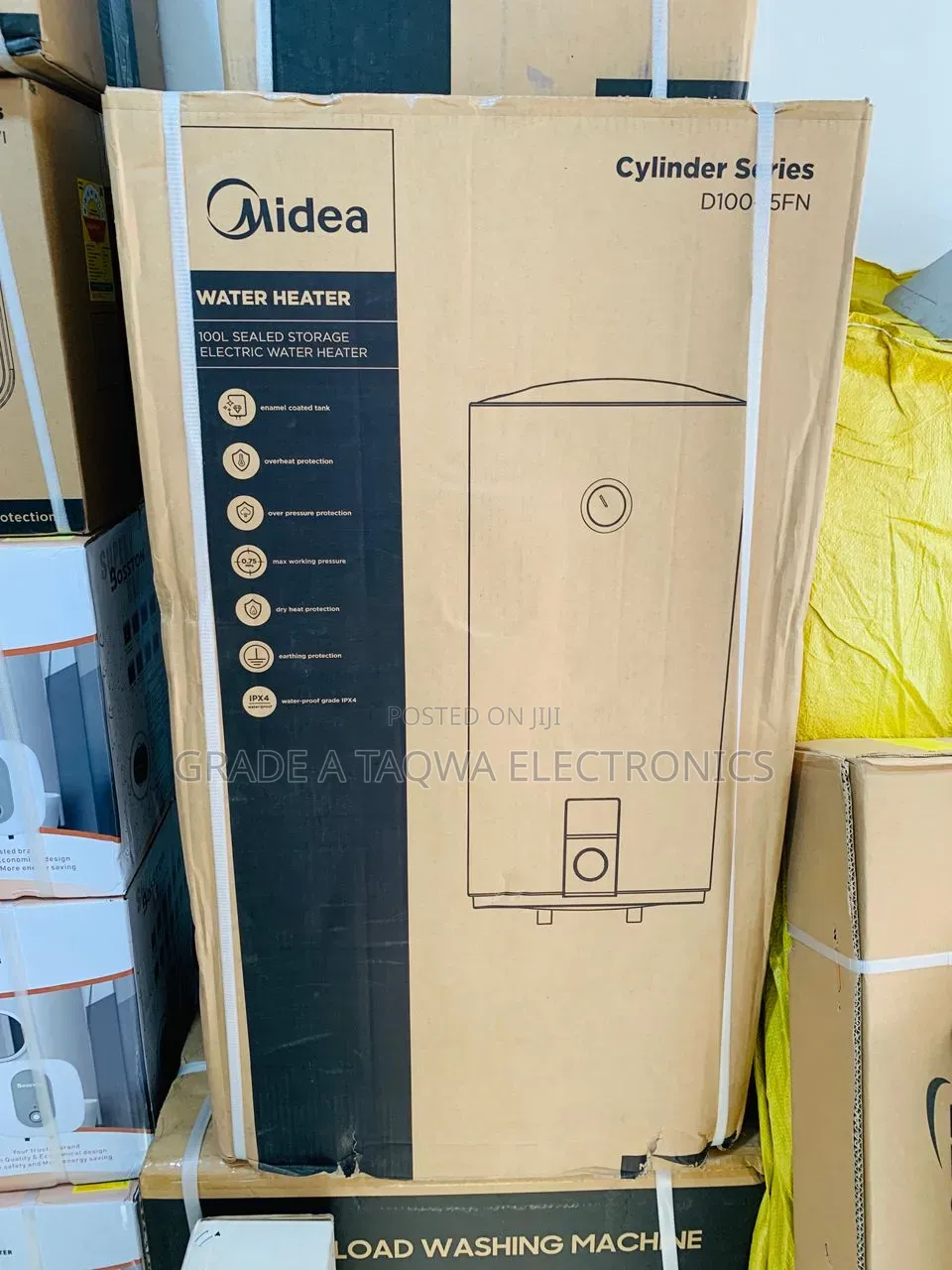 100-L Media Electric Water Heater