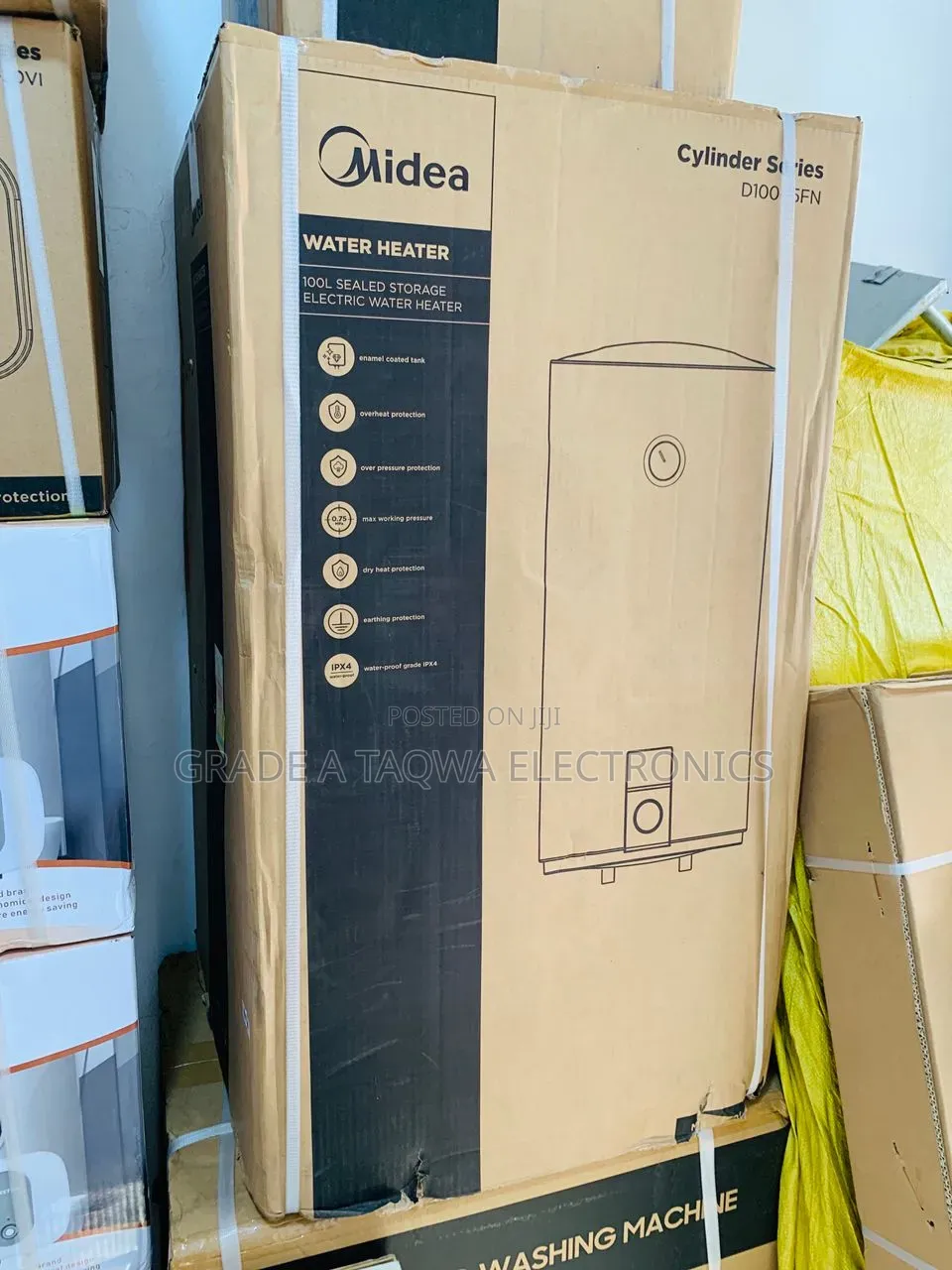 Modernised Media 100-L Water Heater
