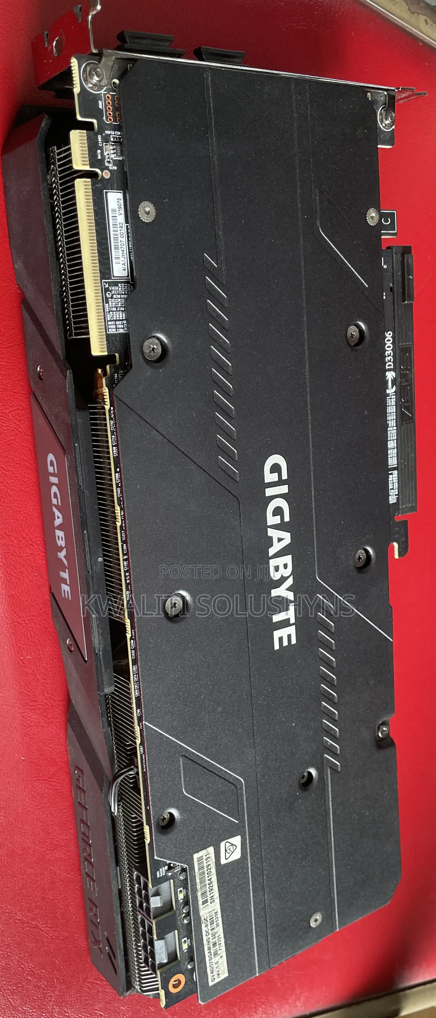 Gigabyte RTX 2070 8g Video Card Slightly Used in Good Condition