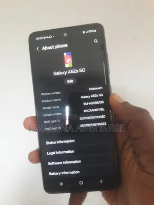 Samsung Galaxy A52s 5G 128 GB Black