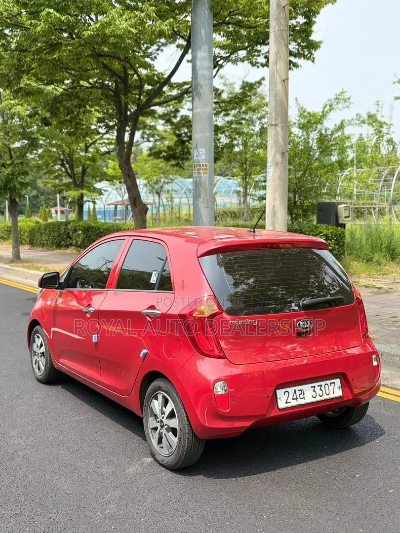 Kia Morning 2015 Red