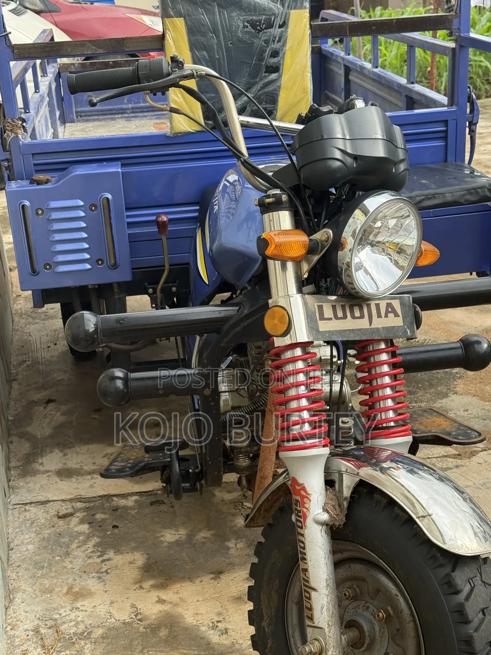 New Luojia Clean Tricycle 2026 Blue