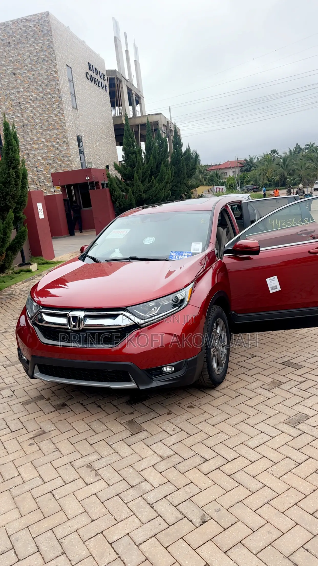 Honda CR-V EX-L AWD 2019 Red