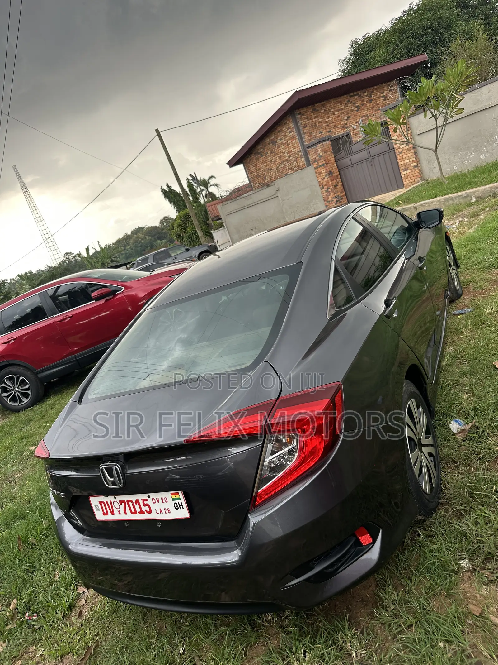 Honda Civic EX 4dr Sedan (2.0L 4cyl) 2017 Gray