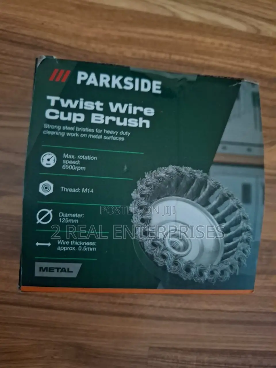 Parkside Twist Wire Cup Brush
