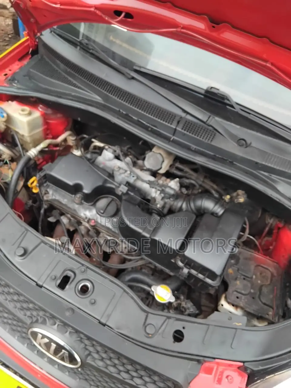 Kia Morning 2010 Red