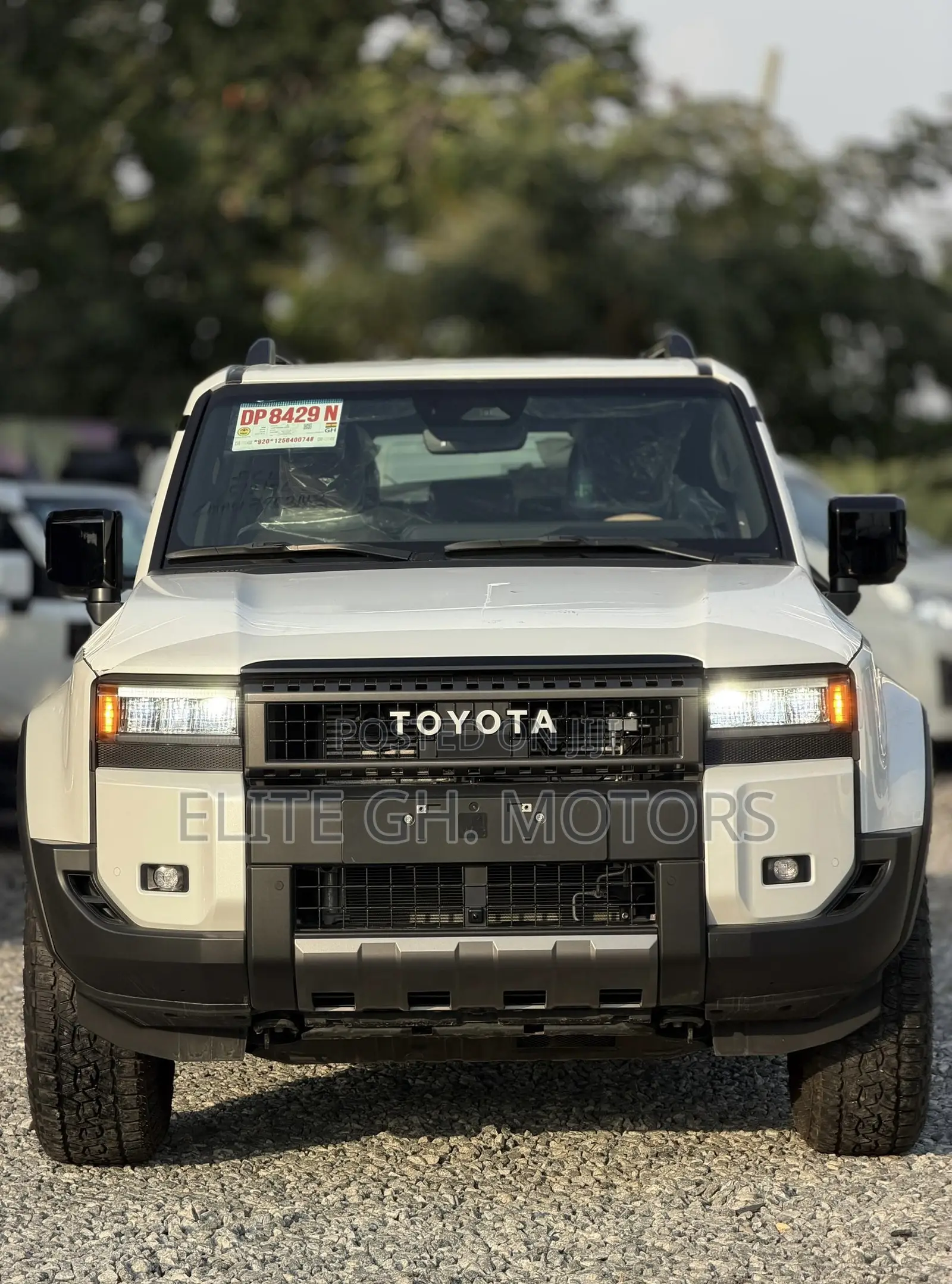 New Toyota Land Cruiser Prado 2025 White