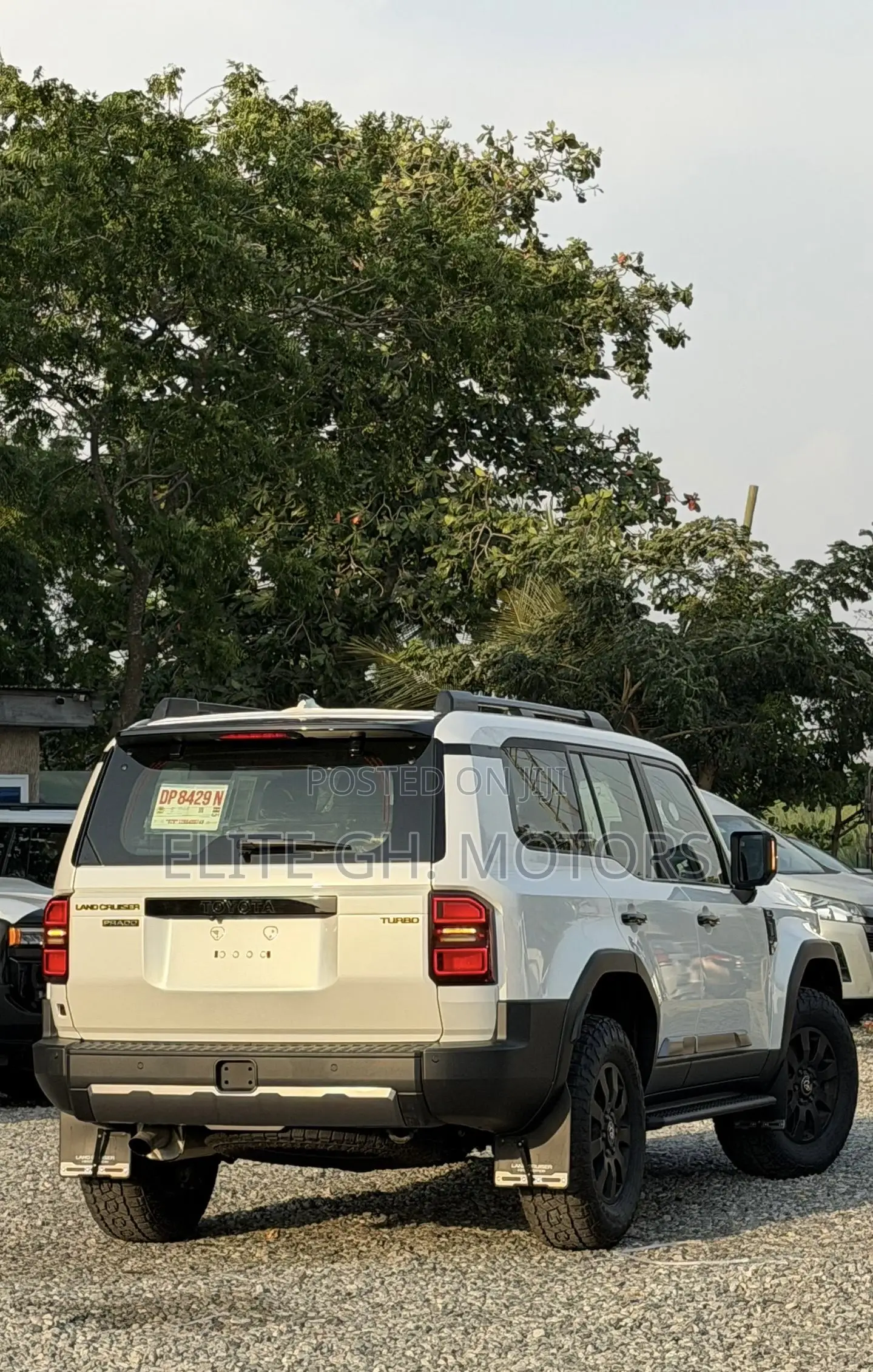 New Toyota Land Cruiser Prado 2025 White