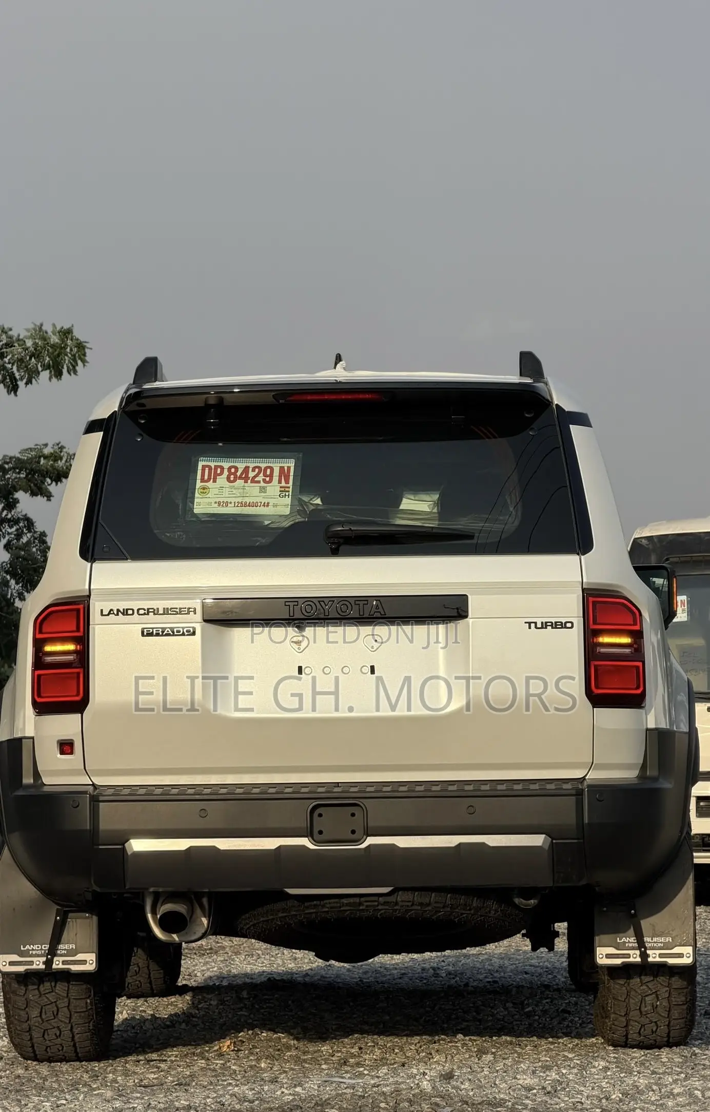 New Toyota Land Cruiser Prado 2025 White