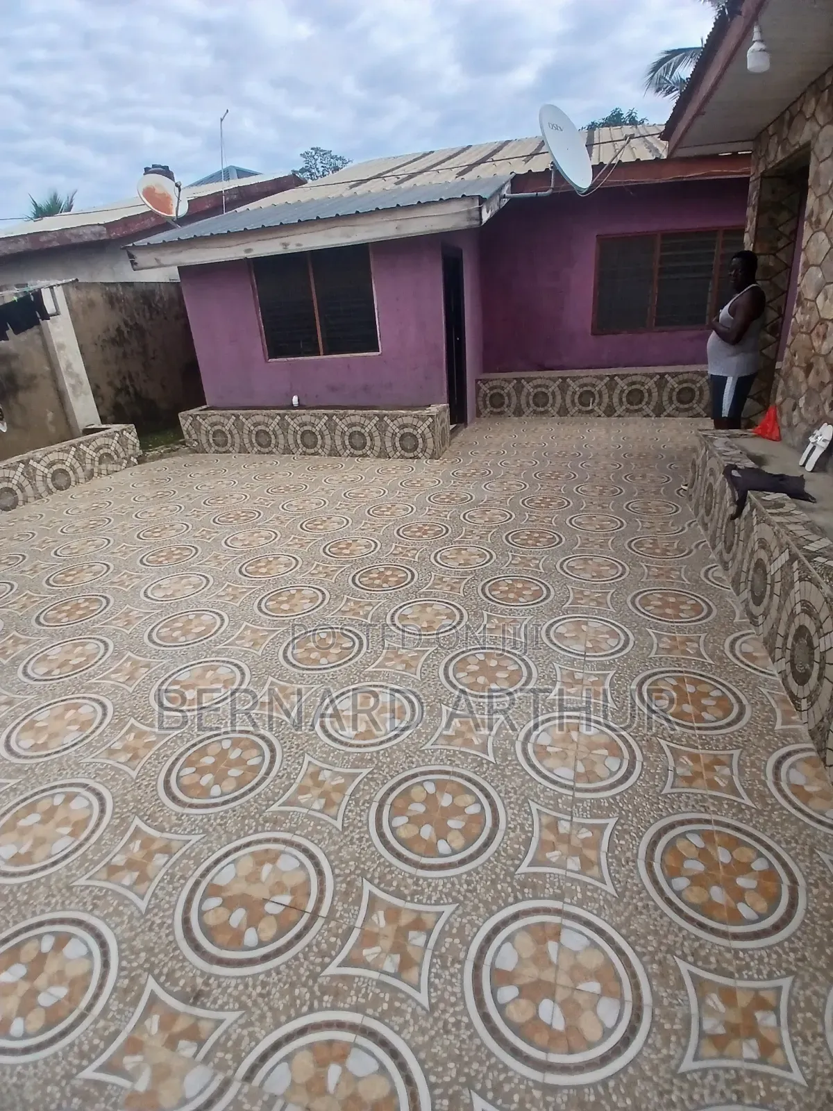 1bdrm House in Bernard Agency, Amasaman for rent