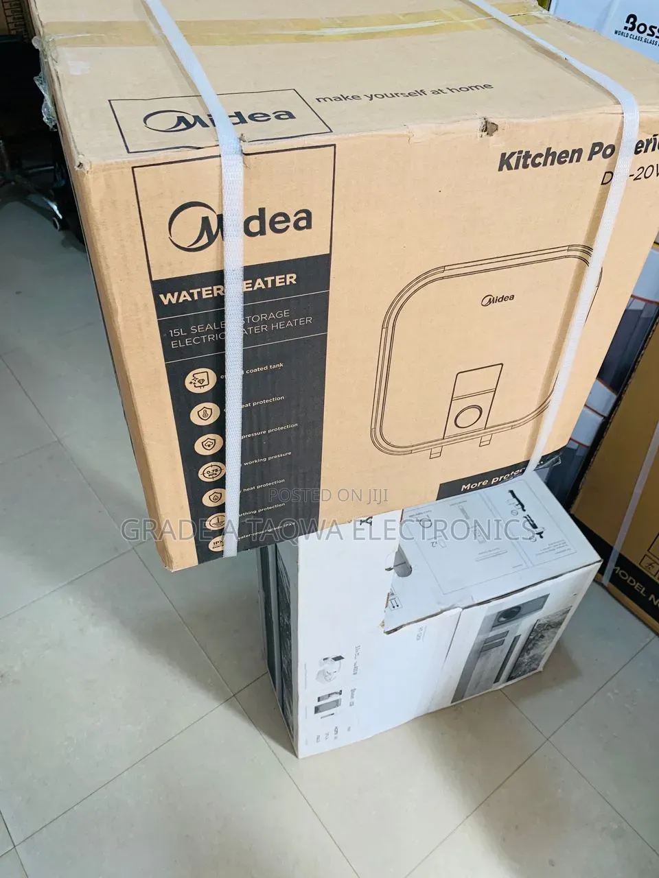 Media Capacity Electric 15-Litre Water Heater