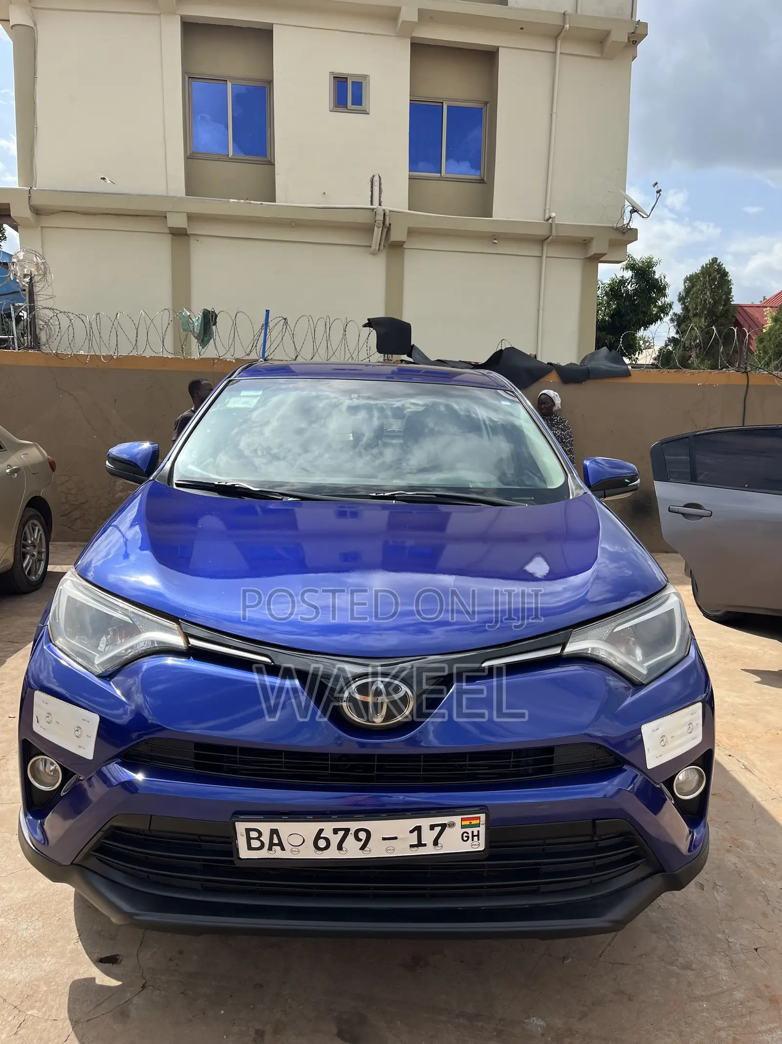 Toyota RAV4 LE 4dr SUV AWD (2.5L 4cyl 6A) 2015 Blue