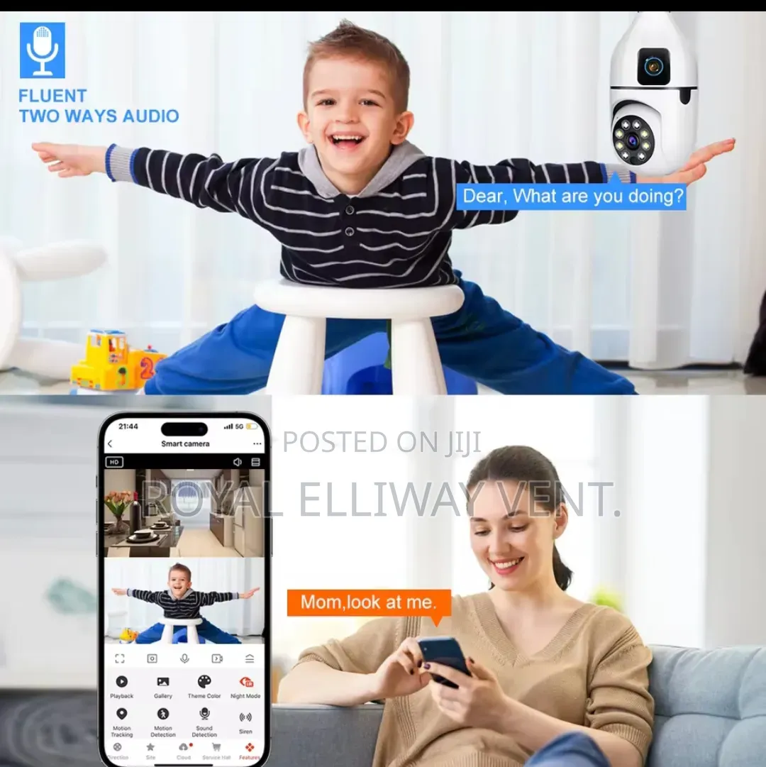 V380 Dual View Camera ( Bulb)