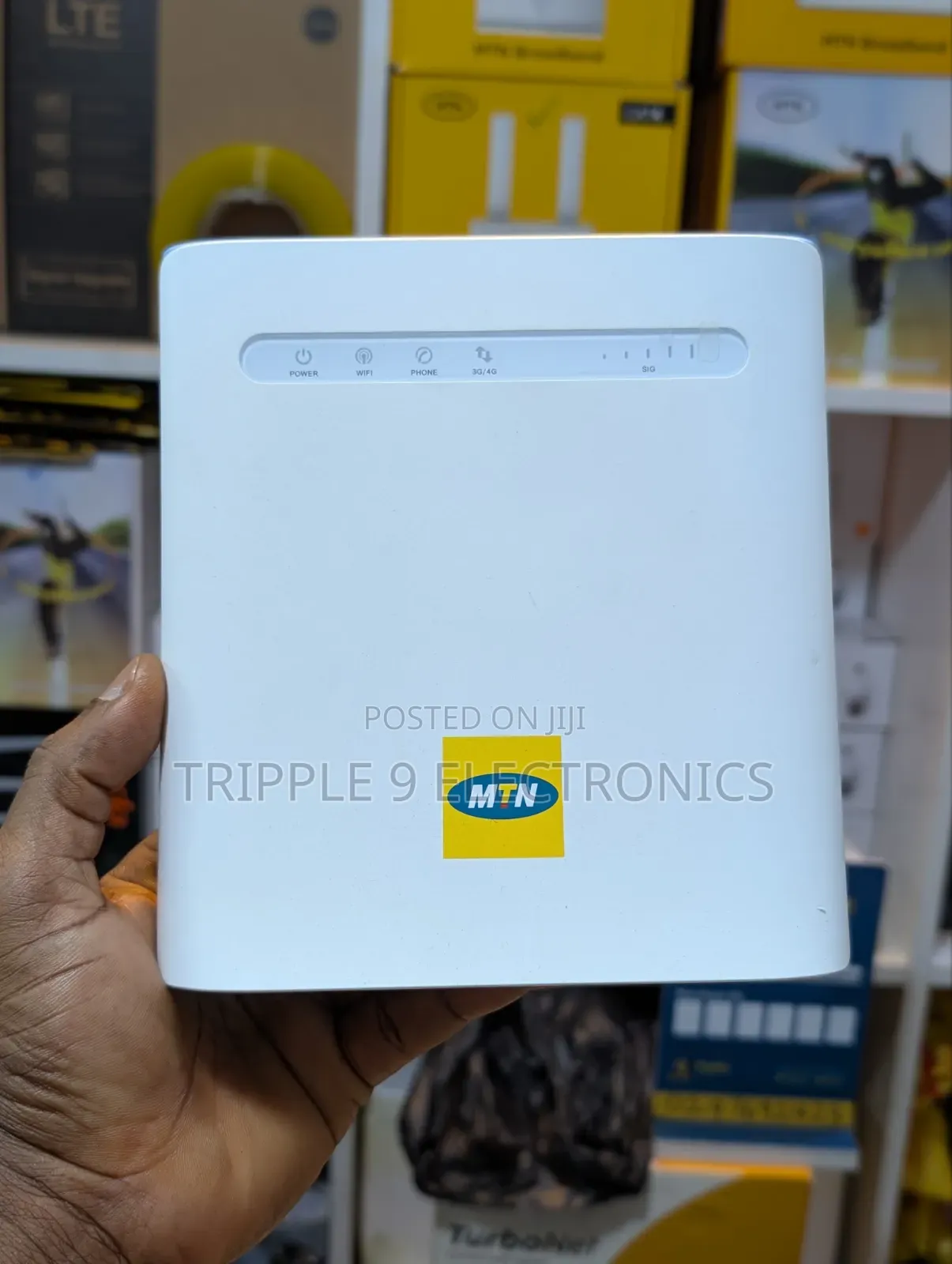 MTN Turbonet Used. (Router and Adapter Only)