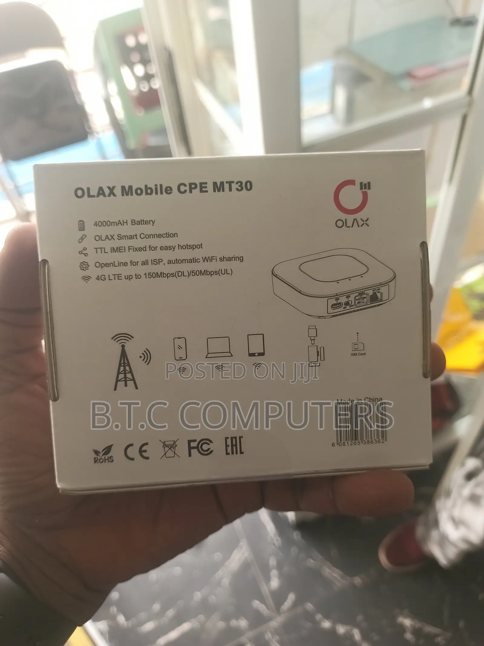 Lte Advance Mobile CPR Mt30 Olex