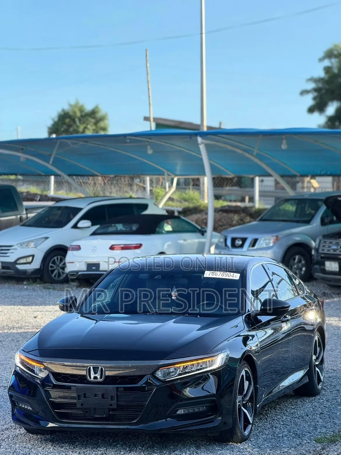 Honda Accord Sport (1.5L 4cyl Turbo CVT) 2019 Black