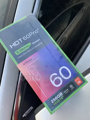 New Infinix Hot 60 Pro+ 256 GB Black