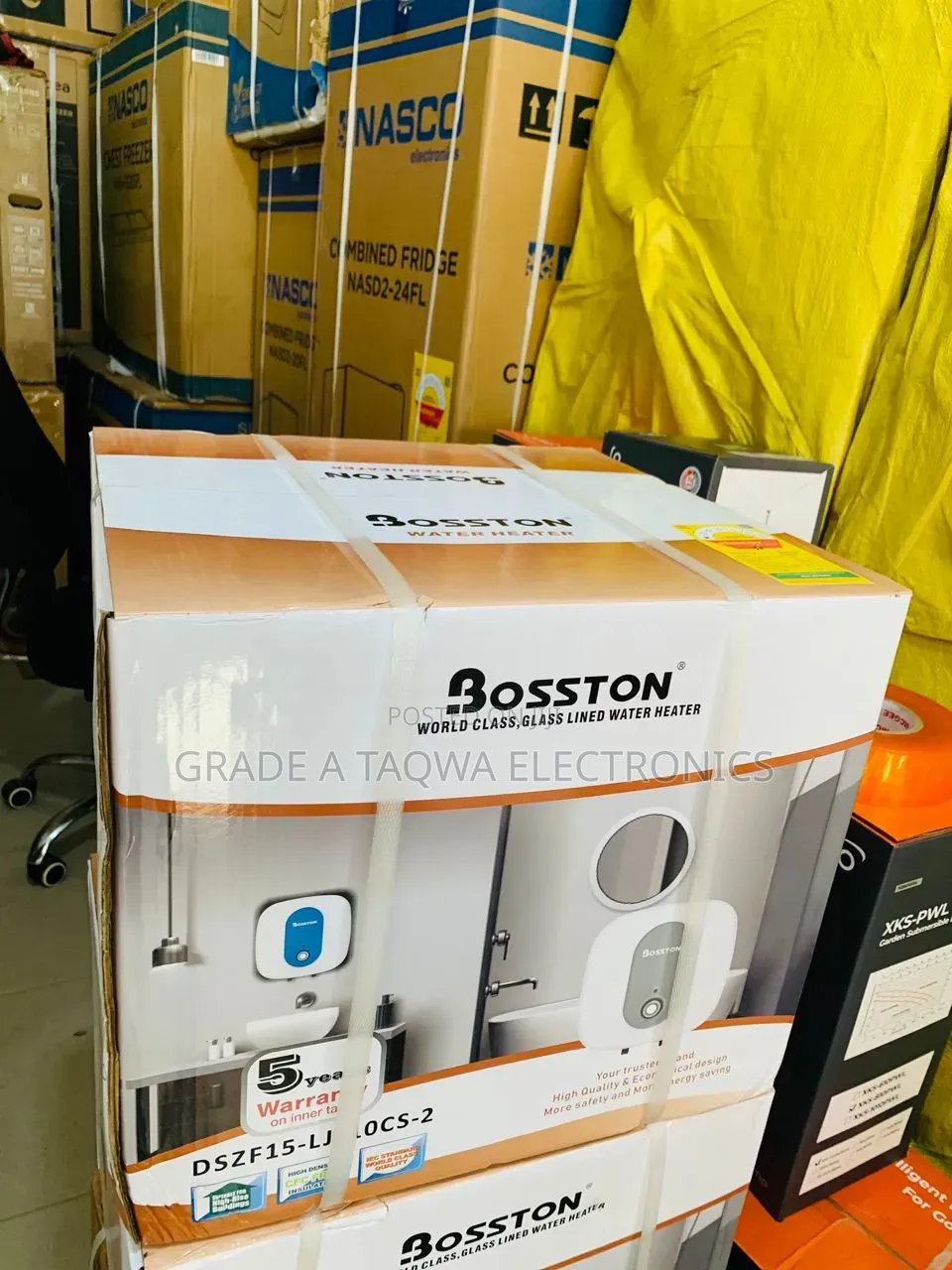 Experience the 10-L Bosston Electric Water Heater